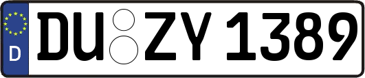 DU-ZY1389
