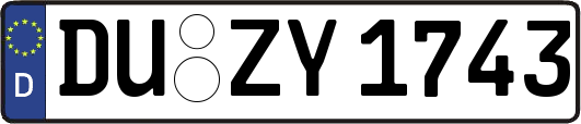 DU-ZY1743