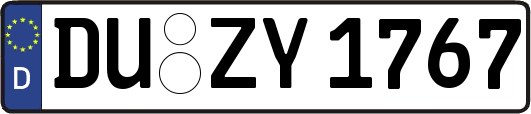 DU-ZY1767