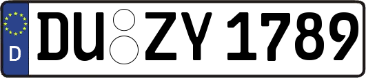 DU-ZY1789