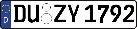 DU-ZY1792