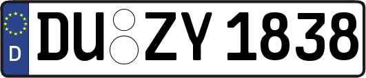 DU-ZY1838