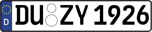 DU-ZY1926