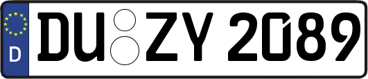 DU-ZY2089