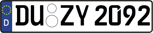DU-ZY2092