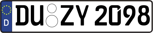 DU-ZY2098