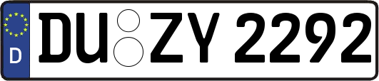 DU-ZY2292