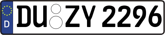 DU-ZY2296