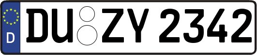 DU-ZY2342