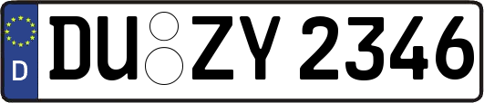 DU-ZY2346