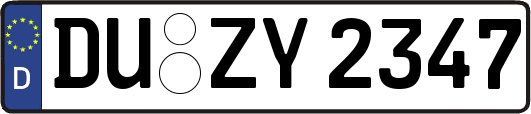 DU-ZY2347