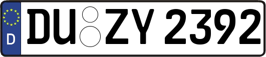 DU-ZY2392