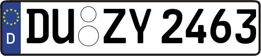 DU-ZY2463