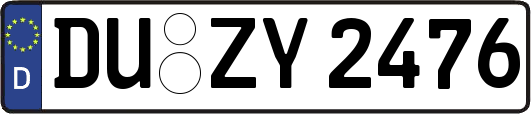 DU-ZY2476
