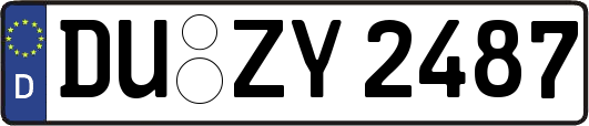 DU-ZY2487