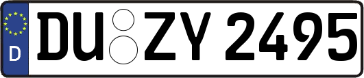 DU-ZY2495