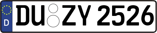 DU-ZY2526