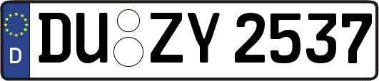 DU-ZY2537