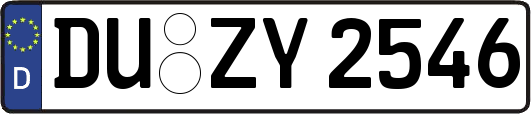 DU-ZY2546