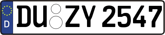 DU-ZY2547