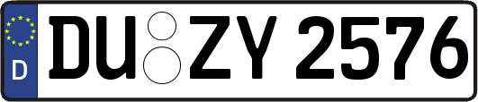 DU-ZY2576