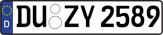 DU-ZY2589