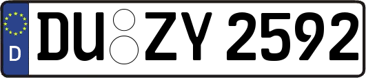 DU-ZY2592