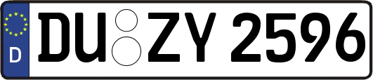DU-ZY2596