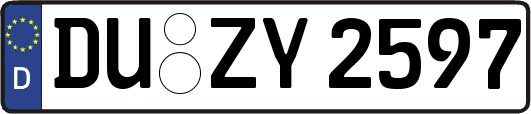DU-ZY2597