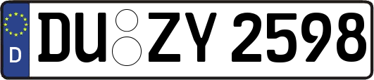 DU-ZY2598