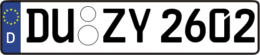 DU-ZY2602