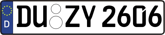 DU-ZY2606