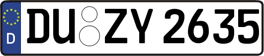 DU-ZY2635