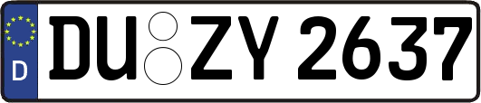 DU-ZY2637