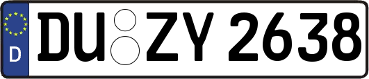 DU-ZY2638