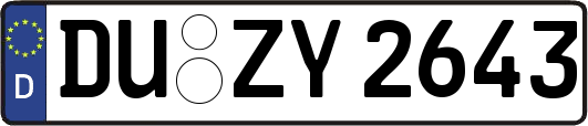 DU-ZY2643