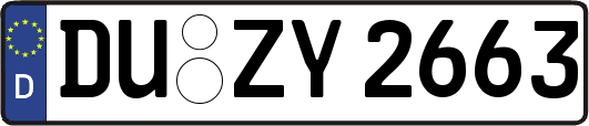 DU-ZY2663