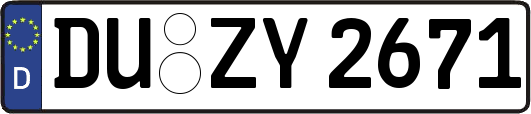 DU-ZY2671