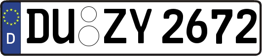 DU-ZY2672