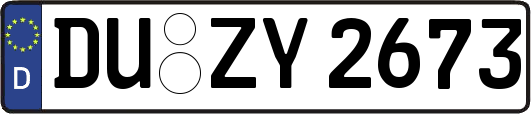 DU-ZY2673