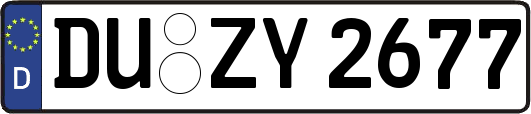 DU-ZY2677