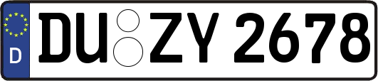 DU-ZY2678