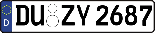 DU-ZY2687