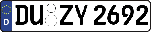 DU-ZY2692