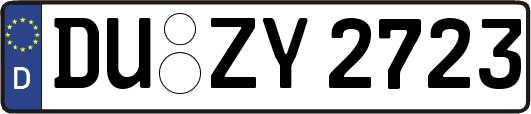 DU-ZY2723