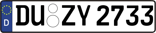DU-ZY2733