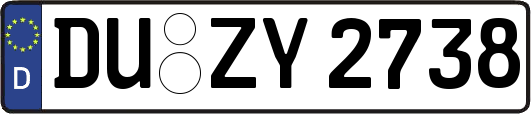 DU-ZY2738