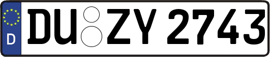 DU-ZY2743