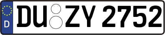 DU-ZY2752