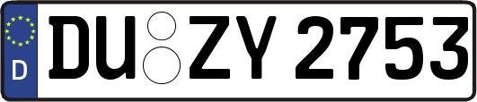 DU-ZY2753